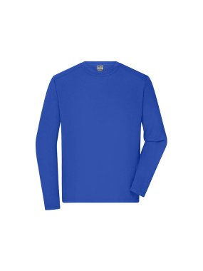 Pánske tričko (JN Mens Workwear-Longsleeve-T)>modrá (royal)>XL