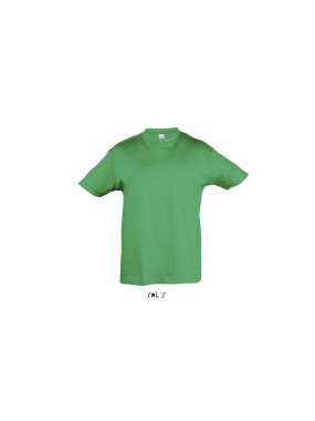 Detské tričko (SOLS REGENT KIDS ROUND COLLAR T-SHIRT) > zelená (kelly) > 12A