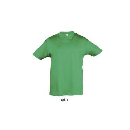 Detské tričko (SOLS REGENT KIDS ROUND COLLAR T-SHIRT) > zelená (kelly) > 6A