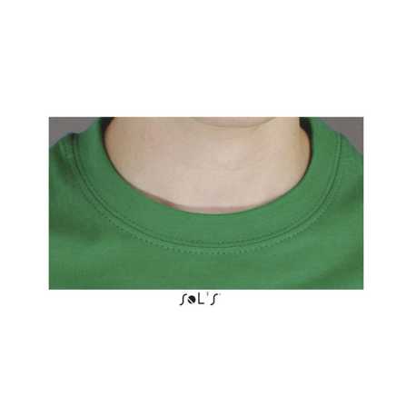 Detské tričko (SOLS REGENT KIDS ROUND COLLAR T-SHIRT) > zelená (kelly) > 6A