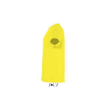 Detské tričko (SOLS REGENT KIDS ROUND COLLAR T-SHIRT) > žltá (lemon) > 12A