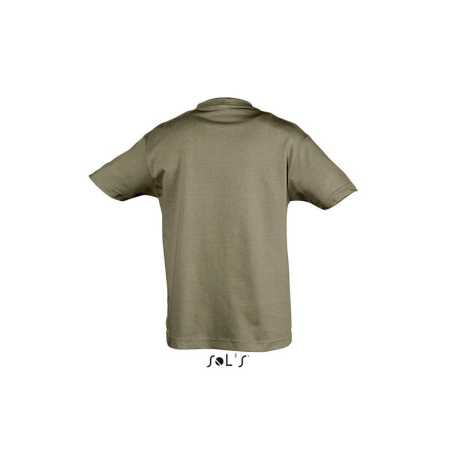 Detské tričko (SOLS REGENT KIDS ROUND COLLAR T-SHIRT) > zelená (army) > 8A