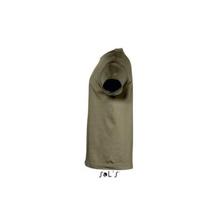 Detské tričko (SOLS REGENT KIDS ROUND COLLAR T-SHIRT) > zelená (army) > 8A