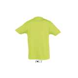 Detské tričko (SOLS REGENT KIDS ROUND COLLAR T-SHIRT) > zelená (apple) > 12A