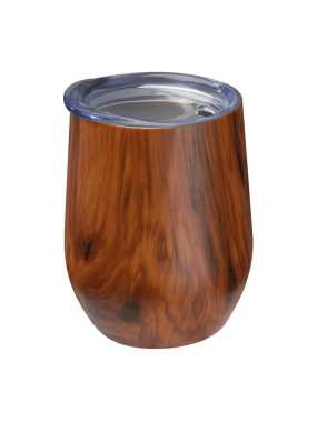 Kovový pohár Brighton > hnedá