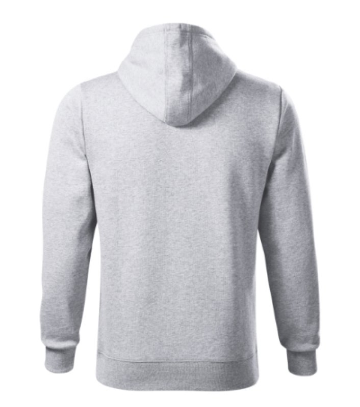 Pánska mikina (MALFINI Cape) > sivá (svetlý melír) > S