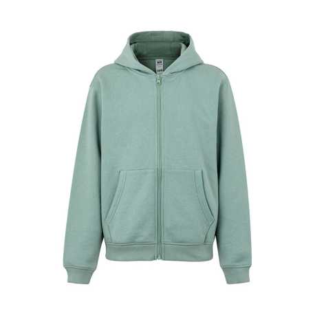 Detská mikina (MUKUA KIDS ZIPPED HOOD SWEATSHIRT) > zelená (sage) > 1/2