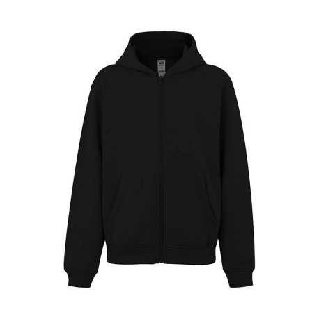 Detská mikina (MUKUA KIDS ZIPPED HOOD SWEATSHIRT) > čierna > 1/2