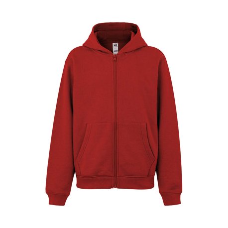 Detská mikina (MUKUA KIDS ZIPPED HOOD SWEATSHIRT) > červená > 1/2