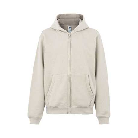 Detská mikina (MUKUA KIDS ZIPPED HOOD SWEATSHIRT) > biela (ivory) > 1/2