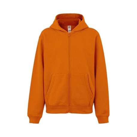 Detská mikina (MUKUA KIDS ZIPPED HOOD SWEATSHIRT) > oranžová > 1/2