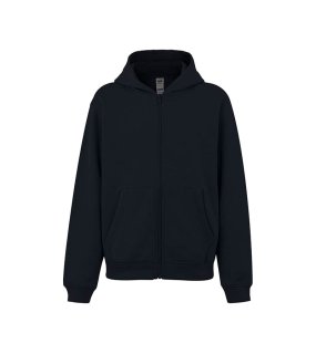 Detská mikina (MUKUA KIDS ZIPPED HOOD SWEATSHIRT) > modrá (navy) > 12/14