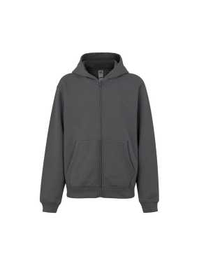 Detská mikina (MUKUA KIDS ZIPPED HOOD SWEATSHIRT) > šedá (dark) > 5/6