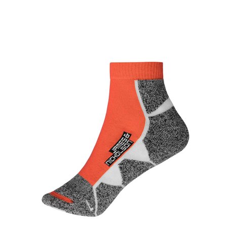 Ponožky(DAIBER Sport Sneaker Socks) > oranžová (bright) / biela > 42-44