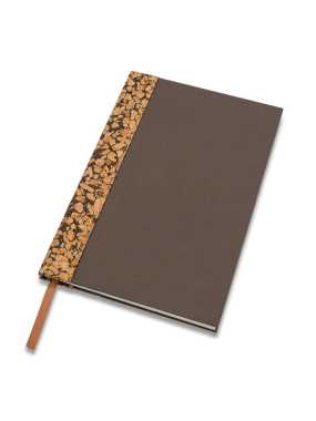 Zápisník A5 s linajkovými stranami > hnedá
