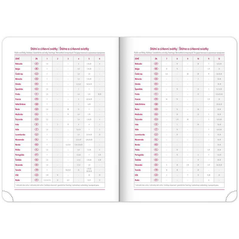 Diár (Ajax 2026) - 15 x 21 x 2 cm  > zlatá > týždenný A5