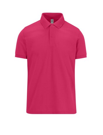 Pánska polokošeľa (B&C MY POLO 180) > ružová (meta fuchsia) > S