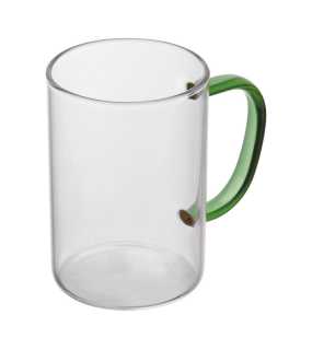 Sklenený hrnček, 250 ml > zelená