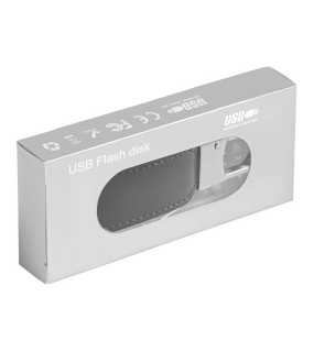 Krabička na USB flash pamäť  > strieborná