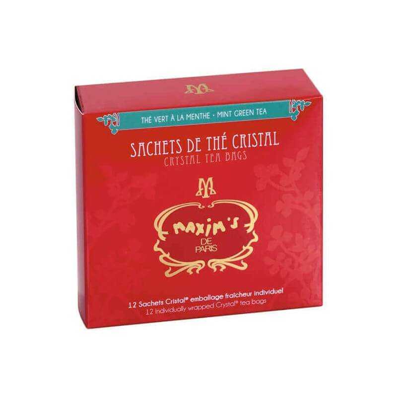 Cardbox 12 Mint tea bags 24 g Maxim’s