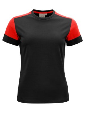 Dámske tričko (PRINTER PRIME T LADY) > čierna / červená > L