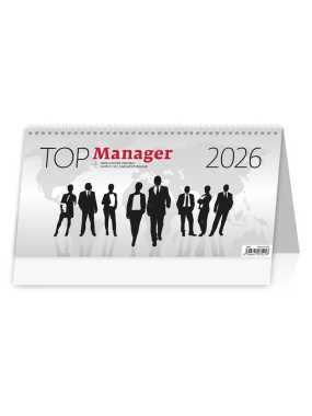 Stolový kalendár (Top Manager 2026) - 32 x 19,5 cm
