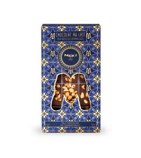 Milk Chocolate Bar with caramelized hazelnuts 85 g Maxim’s