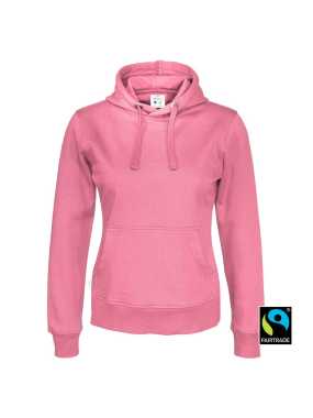 Dámska mikina (COTTOVER HOOD LADY) > ružová > L