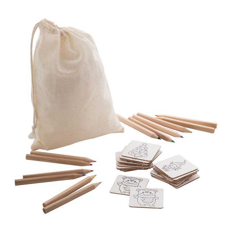 Vianočné pexeso na vyfarbenie > prírodná