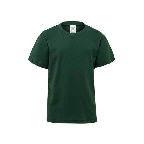 Detské tričko (MUKUA KID'S SHORT-SLEEVE T-SHIRT) > zelená (bottle) > 7/8