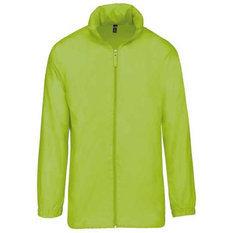 Pánska vetrovka (KARIBAN WINDBREAKER) > zelená (lime) > XS