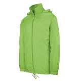 Pánska vetrovka (KARIBAN WINDBREAKER) > zelená (lime) > XS