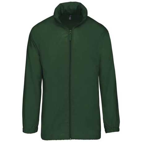 Pánska vetrovka (KARIBAN WINDBREAKER) > zelená (forest) > 3XL