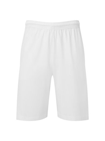 Pánske krátke nohavice (FRUIT OF THE LOOM Iconic 195 Jersey Shorts) > biela > L