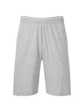 Pánske krátke nohavice (FRUIT OF THE LOOM Iconic 195 Jersey Shorts) > šedá (heather) > 2XL