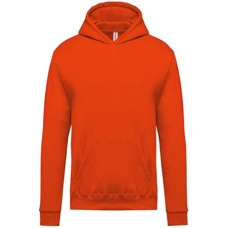 Detská mikina(KARIBAN KIDS’ HOODIE ) > oranžová > 10/12
