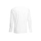 Pánske tričko (FRUIT OF THE LOOM Valueweight Long Sleeve T) > biela > S