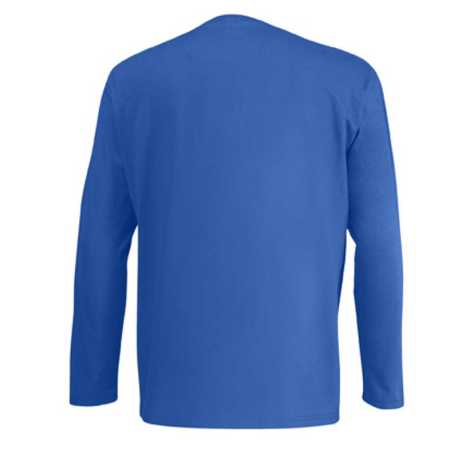 Pánske tričko (FRUIT OF THE LOOM Valueweight Long Sleeve T) > modrá (royal) > S