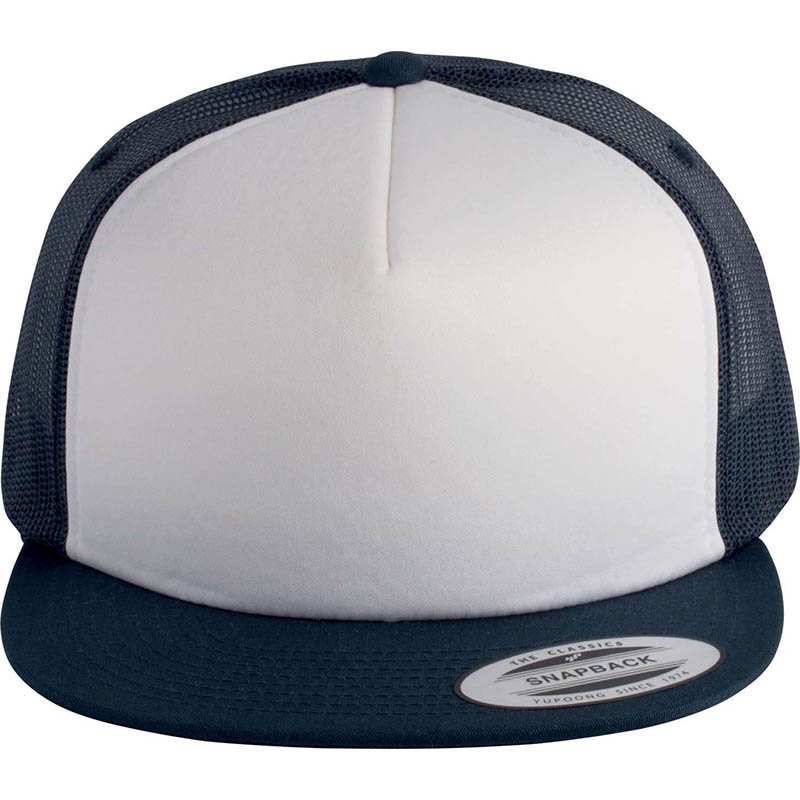 5 panelová šiltovka (K-up CLASSIC TRUCKER CAP - 5 PANELS)>čierna / biela / čierna