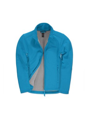 Dámska softshell bunda(B&C ID.701 Softshell /women WH) > modrá(atoll) > M