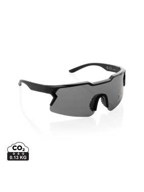 Športové okuliare SproShield z RCS recyklovaného plastu > čierna