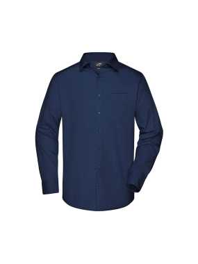 Pánska košeľa (JN Mens Business Shirt Longsleeve) > modrá (navy) > L