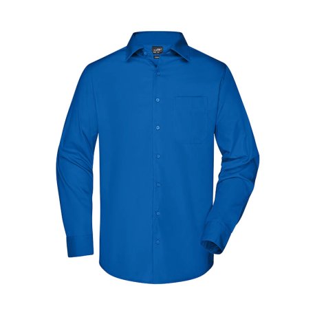 Pánska košeľa (DAIBER Mens Business Shirt Longsleeve) > modrá (royal) > S