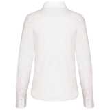 Dámska košela (KARIBAN LADIES LONG SLEEVE SHIRT) > biela > XS