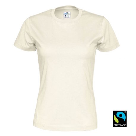 Dámske tričko (COTTOVER T-SHIRT LADY) > biela (off) > XS