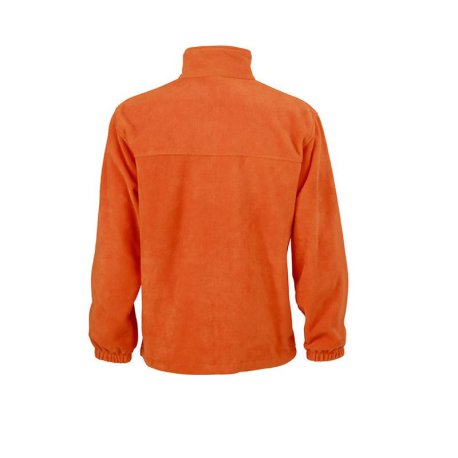 Pánska fleece bunda (DAIBER Full-Zip Fleece) > oranžová > S