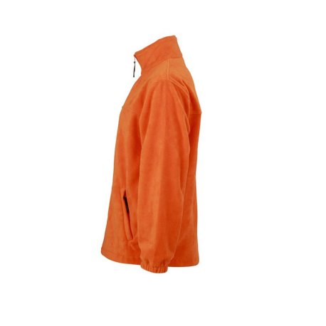 Pánska fleece bunda (DAIBER Full-Zip Fleece) > oranžová > S