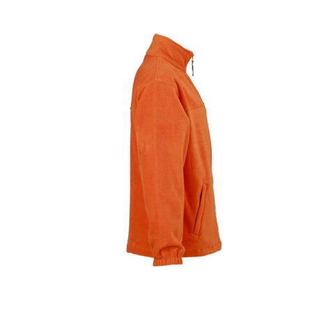 Pánska fleece bunda (DAIBER Full-Zip Fleece) > oranžová > S