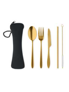 Nerezové príbory > zlatá