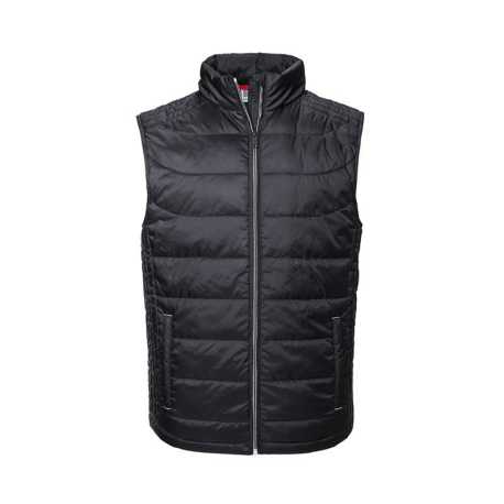 Pánska vesta (RUSSELL Men's Nano Bodywarmer)>čierna>XL